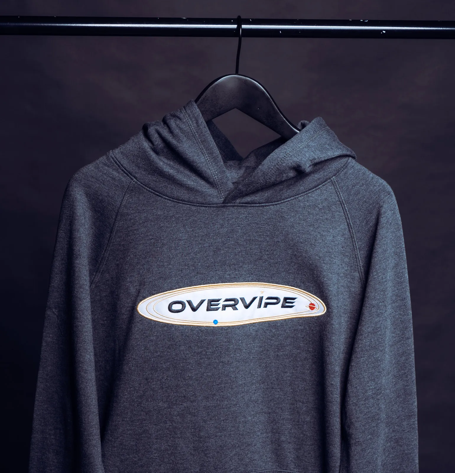 Hoodie OVERVIPE Space grey