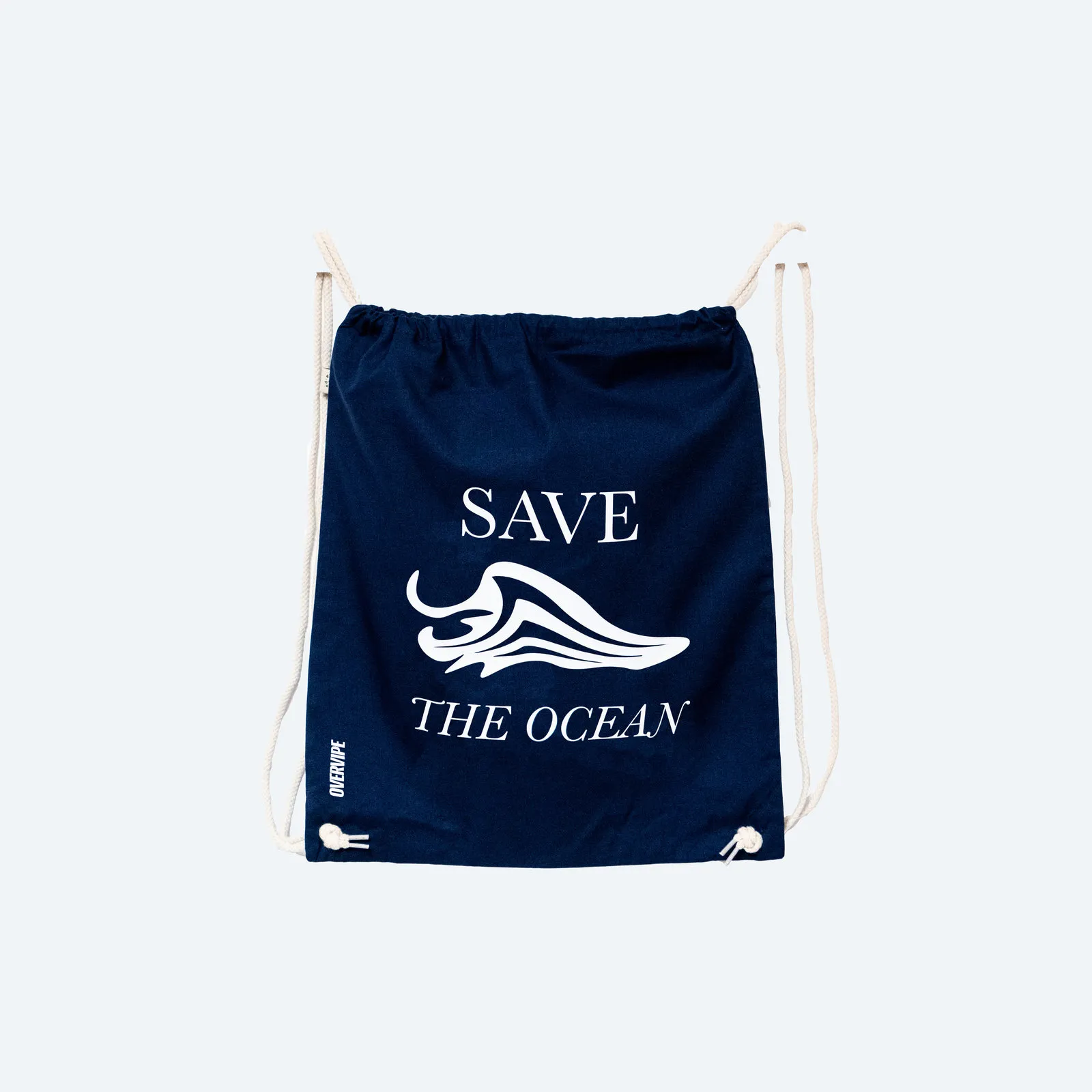 SAVE THE OCEAN 100% Biobaumwolle Beutel, Ansicht 1
