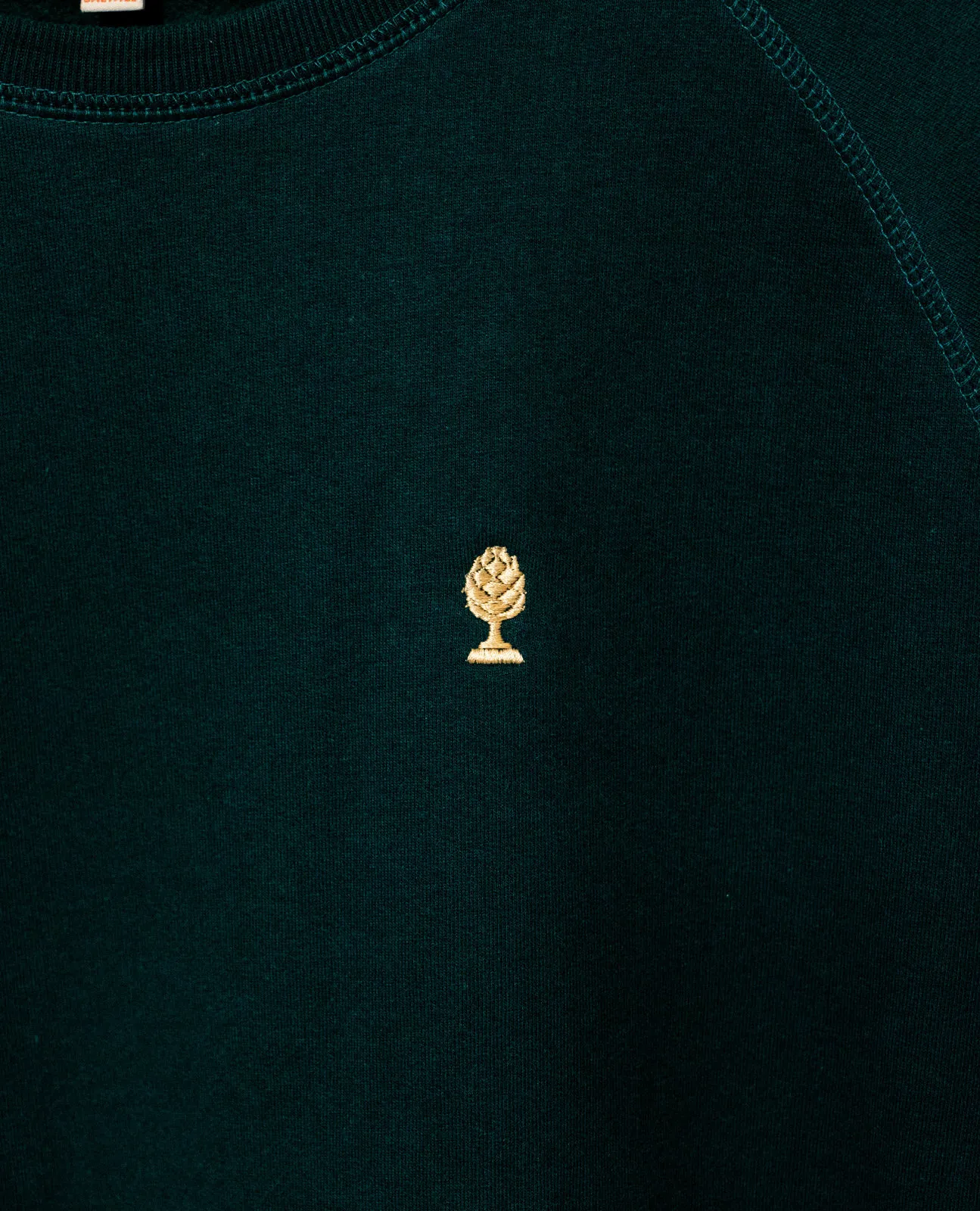 LOGO GOLD Special Edition 100% recycled Sweatshirt UNISEX, Ansicht 2