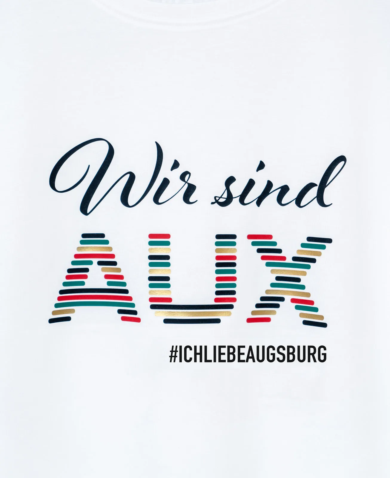 WIR SIND AUX Special Edition 100% Biobaumwolle T-Shirt UNISEX, Ansicht 2