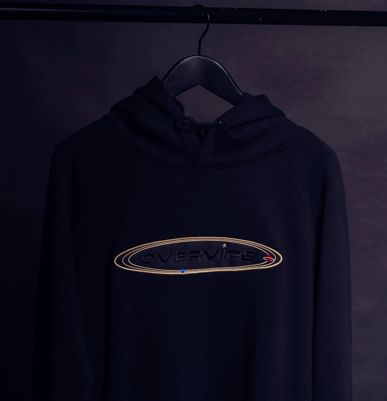 Hoodie OVERVIPE Space black, Ansicht 2