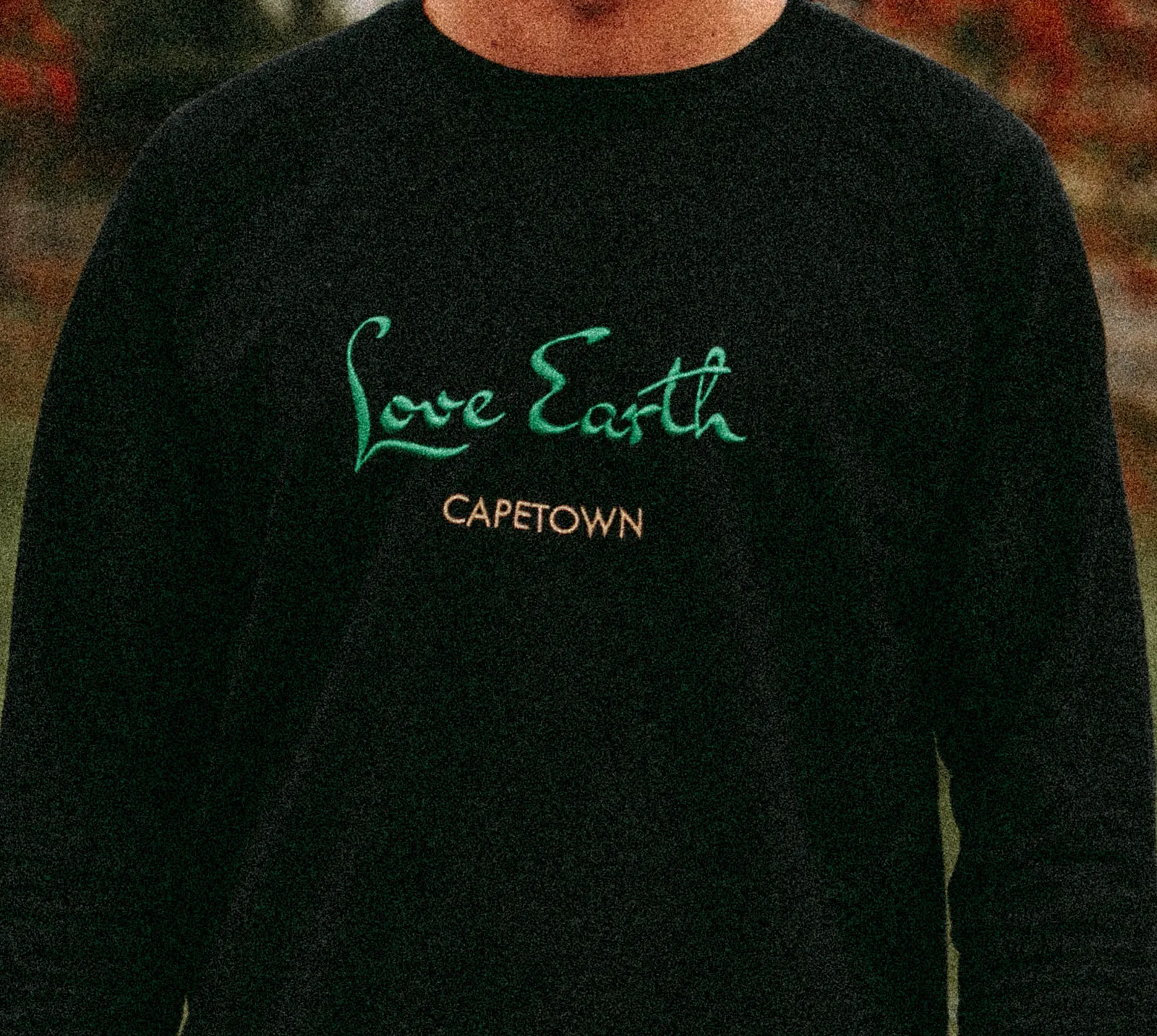 LOVE EARTH 100% recycled Sweatshirt UNISEX, Ansicht 2