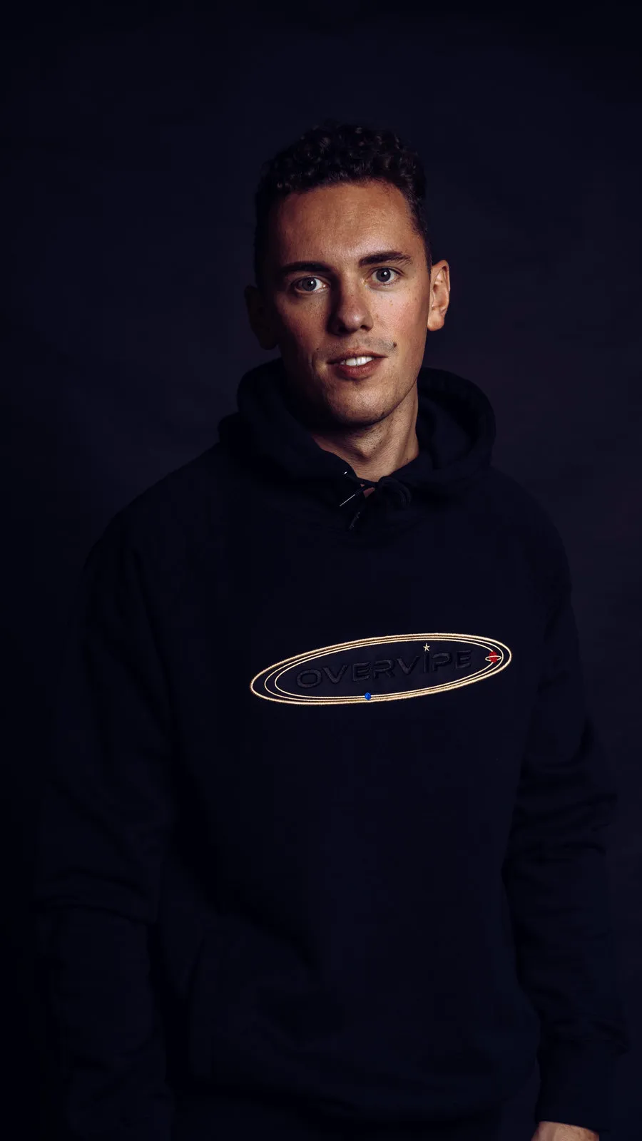 Hoodie OVERVIPE Space black, Ansicht 3
