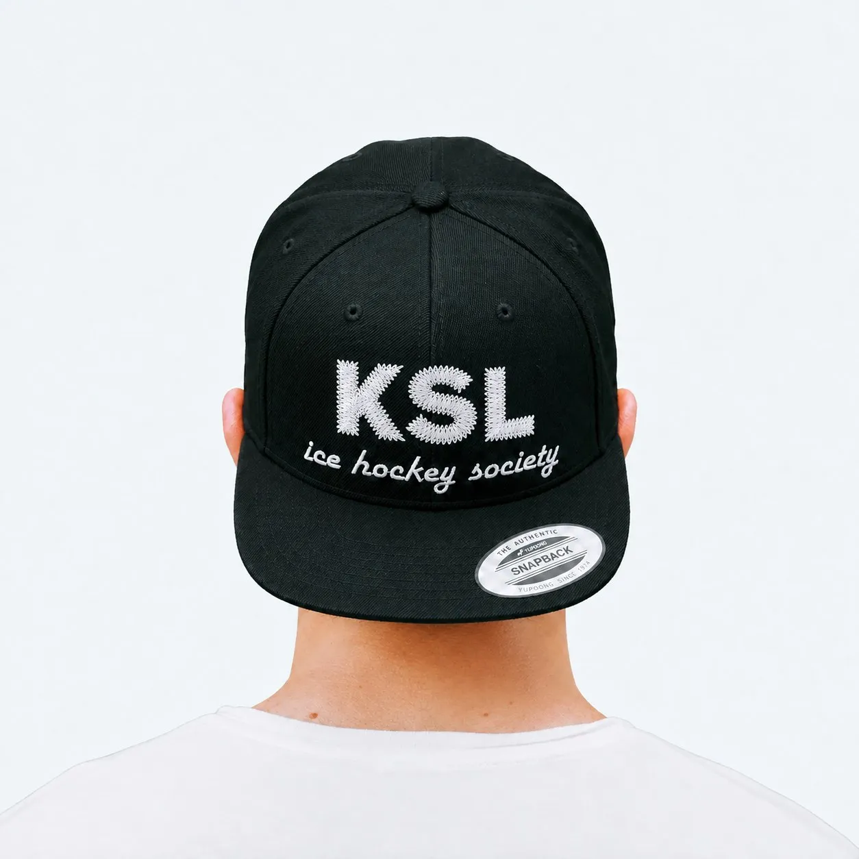 KSL Ice Hockey Society V2 Snapback Cap getragen, Rückansicht