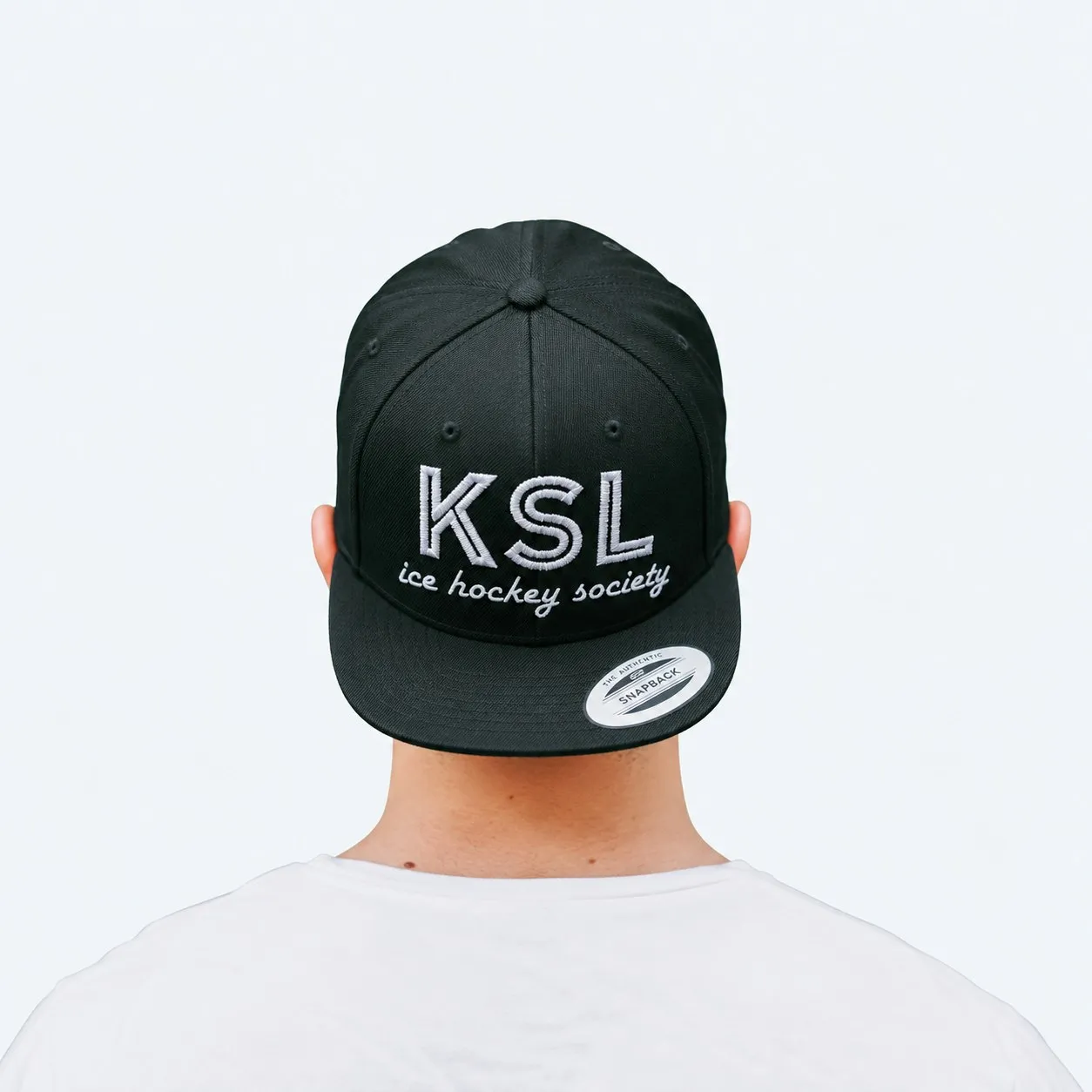 KSL Ice Hockey Society V1 Snapback Cap getragen, Rückansicht