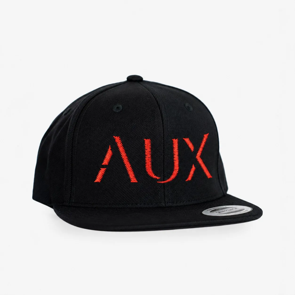 AUX PURE Snapback Cap mit rotem Stick, Version Classic