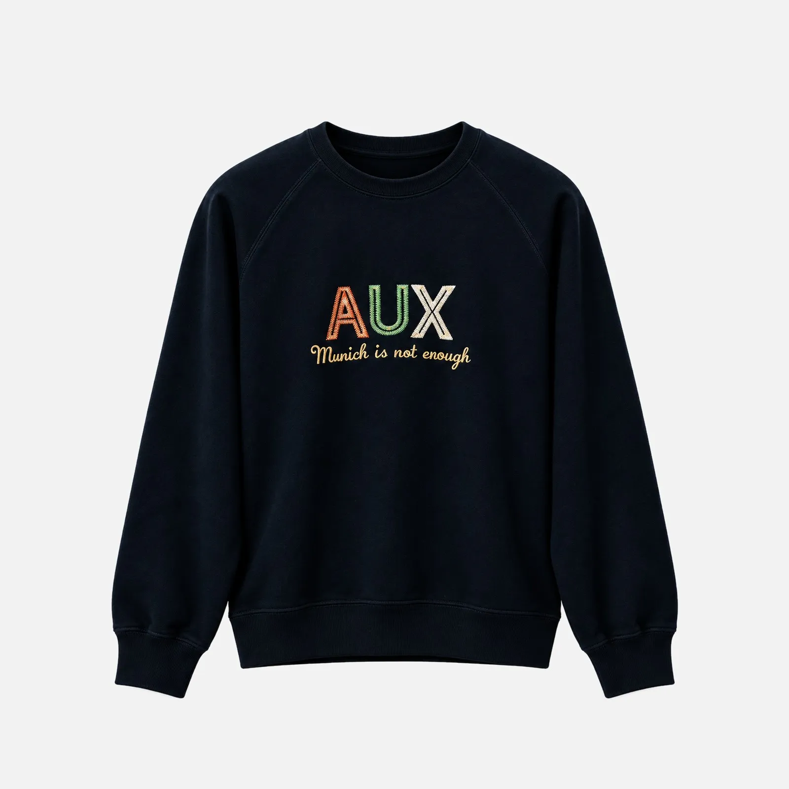 AUX CHAMPIONS Sweatshirt mit Print AUX Munich is not enough
